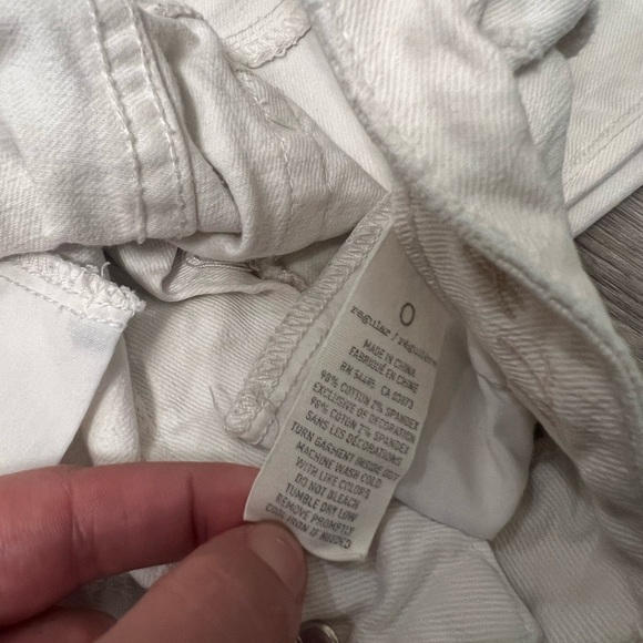 American Eagle Outfitters Women's white Ankle Jeans - Picture 3 of 7